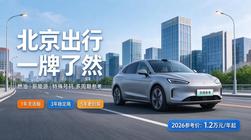 2026年京牌新政分析